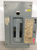 FPE Federal Pacific M120-30-150G 150 Amp 120/240V 1 Phase 3 Wire 30 Circuits Breaker Panel Enclosure 24" x 12"