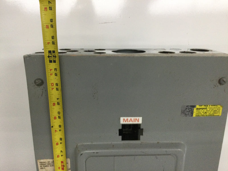 FPE Federal Pacific M120-30-150G 150 Amp 120/240V 1 Phase 3 Wire 30 Circuits Breaker Panel Enclosure 24" x 12"