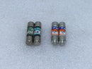 (Lot of 4) Ferraz/Shawmut Amp Trap ATDR2/Littlefuse FLM 2 2 Amp 600V Current Limiting Time Delay Fuse Class CC