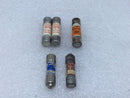 Lot of 5 - Mixed Brand - 1 Amp Fuses