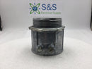 Bridgeport 236-DC2 2 1/2" Die-Cast Zinc Set Screw EMT/Rigid Connector