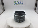 Bridgeport 239-DC2 4" Zinc Die-Cast Set Screw EMT/Rigid Connector