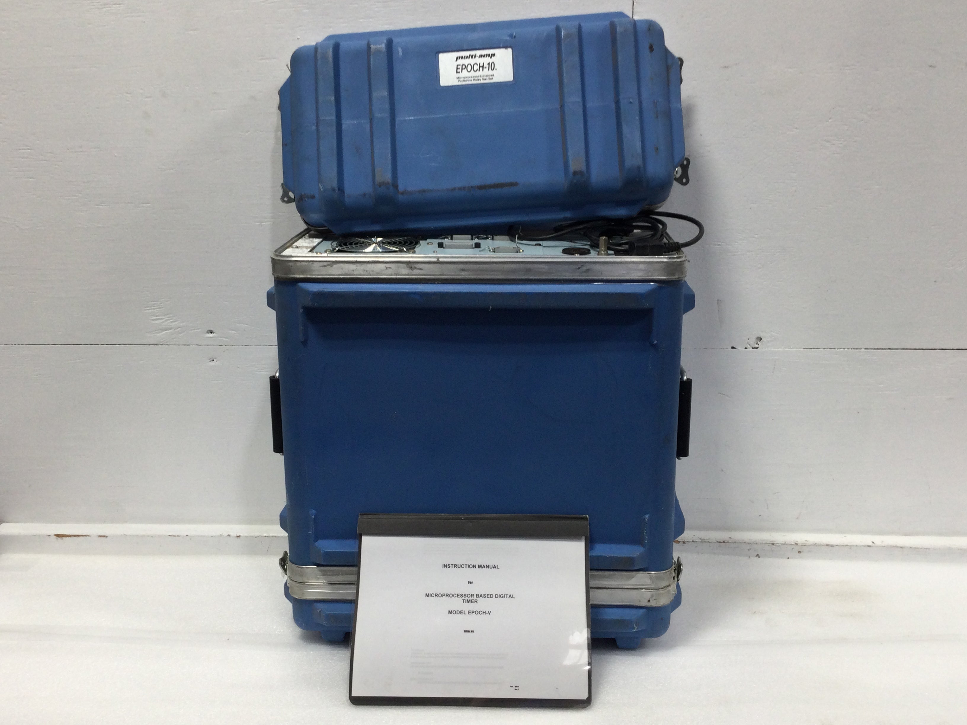 Multi-Amp EPOCH-10 50/60Hz 115V Microprocessor Protective Relay Test S