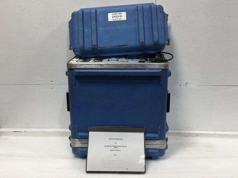 Multi-Amp EPOCH-10  50/60Hz 115V Microprocessor Protective Relay Test Set