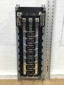 Square D NQOM442L225B 225 Amp 42 Space 3 Phase MLO Load Center Guts Only 9"x 27"