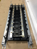 Square D NQOM442L225B 225 Amp 42 Space 3 Phase MLO Load Center Guts Only 9"x 27"