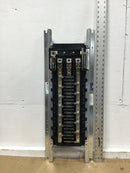 Square D NQOM442L225CNLB 225A 42 Space 3 Phase MLO Load Center Guts Only 11"x31"