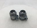 Unbranded/Mix Brands 3/4" Flexible Conduit Connector - Lot of 2