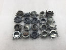 Mixed Brands 3/4" Romex Connector for Junction Box/Panel (Lot of 20)