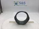 Halex 3" Zinc Die Cast Chase Nipple with 1" Deep Threaded Flange