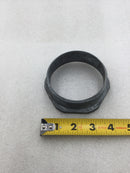 Halex 3" Zinc Die Cast Chase Nipple with 1" Deep Threaded Flange