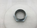 OZ/Gedney 7-300 3" Iron Male/Hex Head Chase Nipple w/ 1 1/4" Threaded Flange