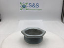 OZ/Gedney 7-300 3" Iron Male/Hex Head Chase Nipple w/ 1 1/4" Threaded Flange