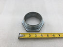 OZ/Gedney 7-300 3" Iron Male/Hex Head Chase Nipple w/ 1 1/4" Threaded Flange