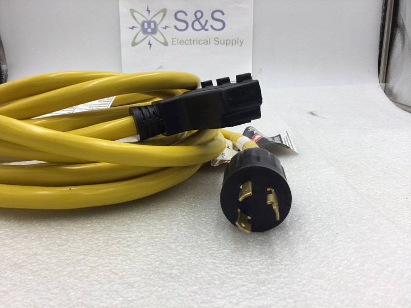 Ningbo Xuanhua XN515R-E3 N5-15R 22' Generator Power Cable 3 Plug 125 V