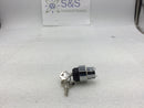 Automation Direct GCX1430 2 Position Selector Key Switch Spring Return from Right
