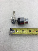 Automation Direct GCX1430 2 Position Selector Key Switch Spring Return from Right