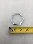 Unbranded/Mixed Brands 1 1/2" Conduit Zinc Plated Steel Locknuts - Pack of 10