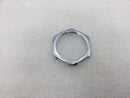 Unbranded/Mixed Brands 1 1/4" Conduit Zinc Plated Steel Locknuts - Pack of 10