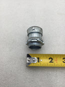 Bridgeport 251 3/4" Steel Construction EMT Compression Connector