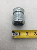 Unbranded/Mixed Brands 1" Steel Construction EMT Compression Coupling