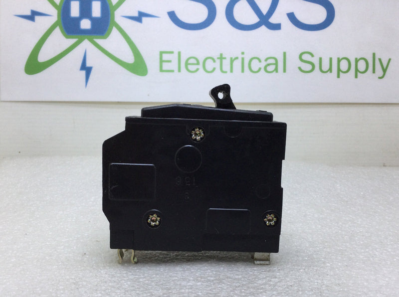 Square D QO240 40 Amp 2 Pole 120/240V Type QO Circuit Breaker - Black Face