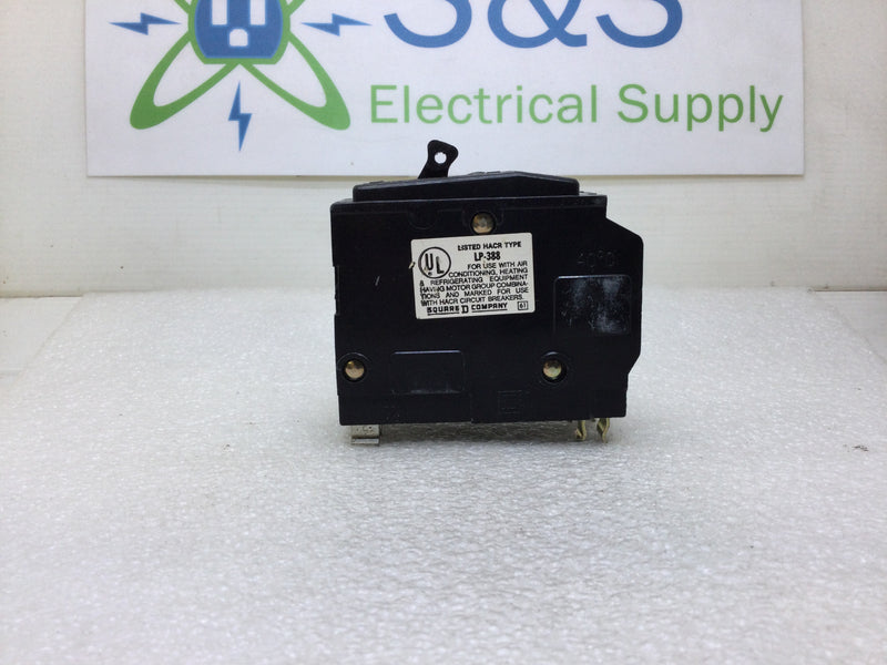 Square D QO240 40 Amp 2 Pole 120/240V Type QO Circuit Breaker - Black Face