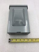 Eaton DPB222R 60 Amp 2 Pole 240V HVAC Disconnect Enclosure 9" x 5 1/2"