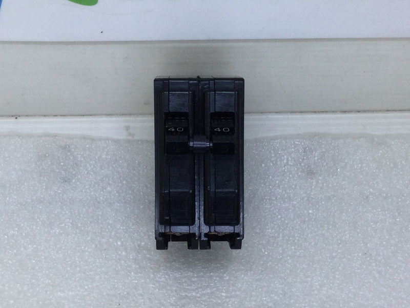 Square D QO240 40 Amp 2 Pole 120/240V Type QO Circuit Breaker - Old Style