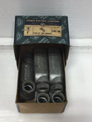 Gedney Electric LRE-100 Type LR 1" EMT Bodies w/o Top Cover - Box of 5