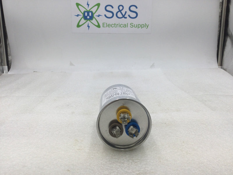 Totaline P291-4574RS 45+7.5 MFD +/- 5% 370/440V 50/60Hz Round Capacitor