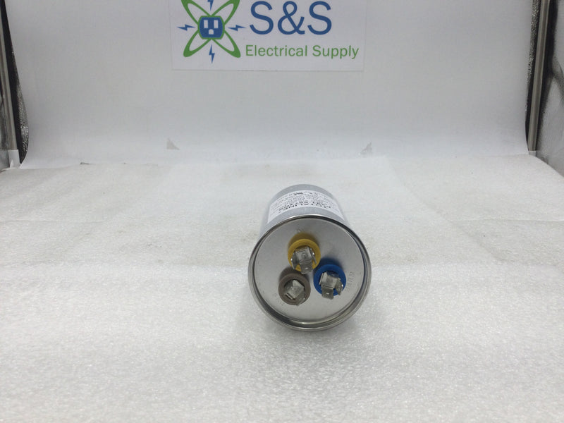 Totaline P291-5574RS 55+7.5 MFD +/- 5% 370/440 VAC 50/60Hz Round Capacitor