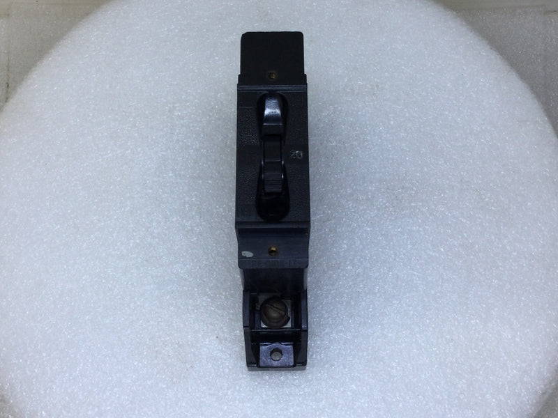 Heinemann XO411-20 20 Amp 1 Pole 120/240V Circuit Breaker