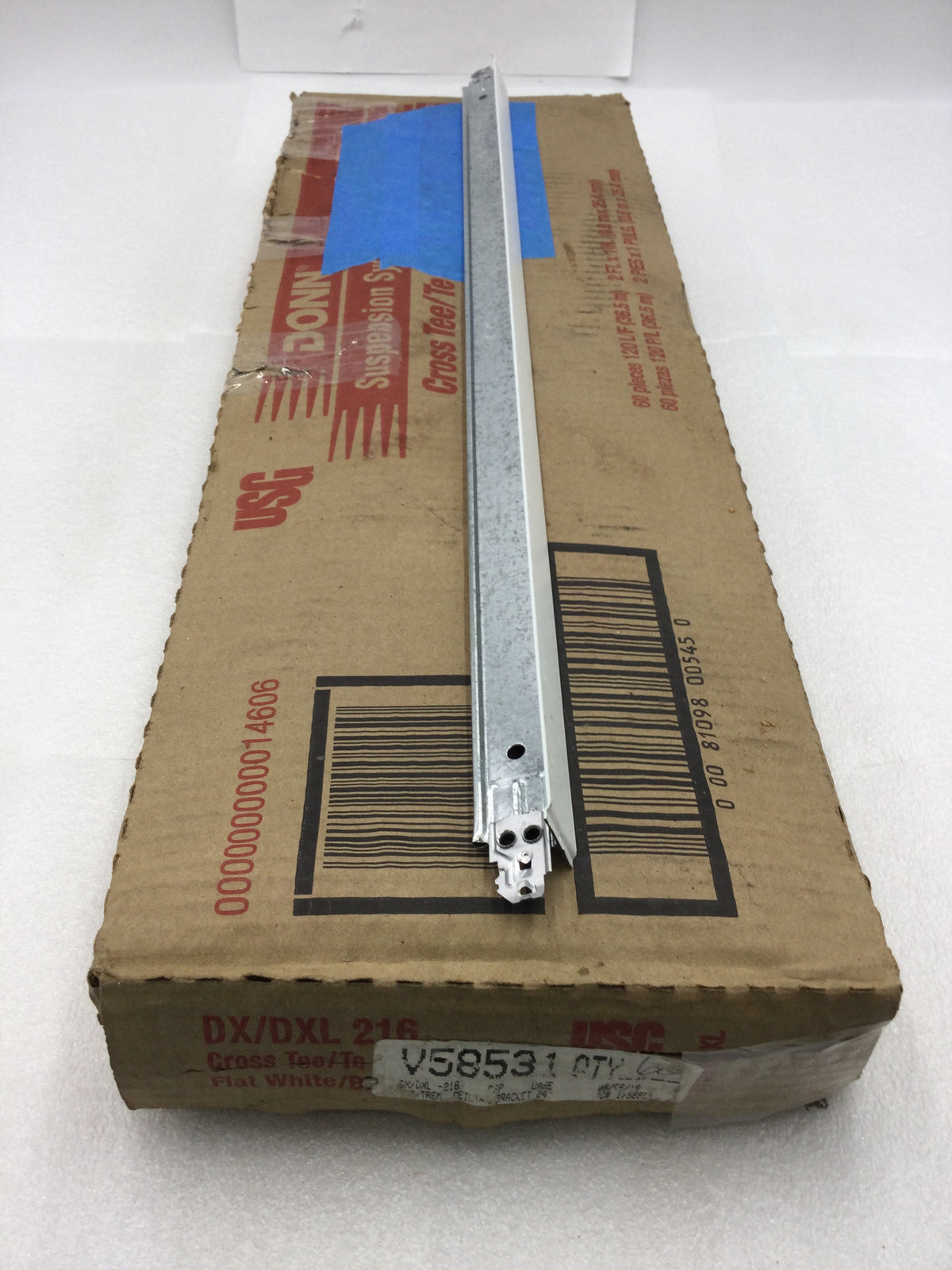 USG Donn DX/DXL 216 Box of Ceiling Grid 2' Cross Tees (60 per Box)