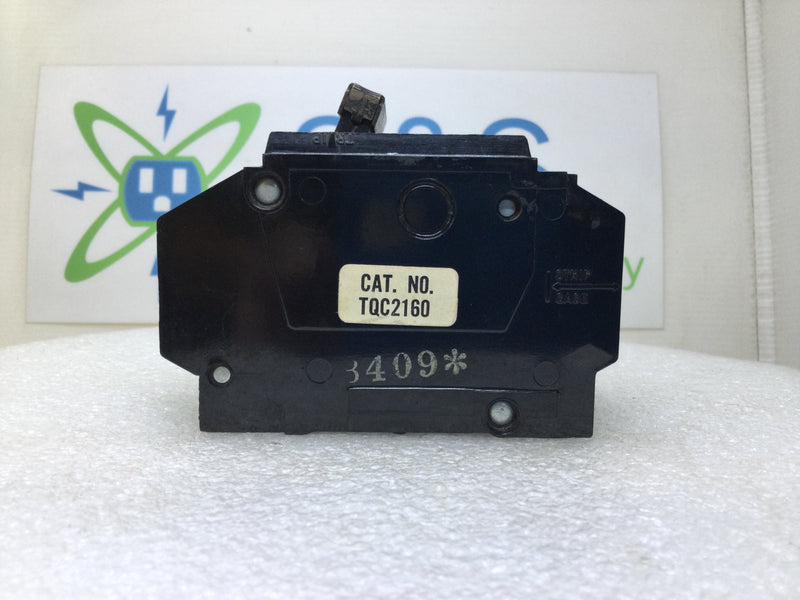 GE TQC2160 60 Amp 2 Pole 120/240V Circuit Breaker