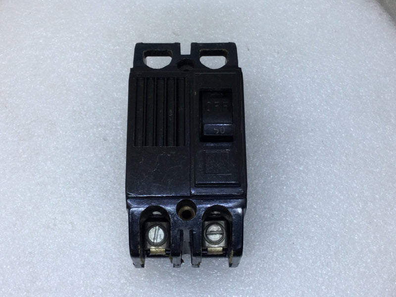 GE TQ2150 50 Amp 2 Pole 240V Circuit Breaker