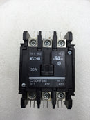 Eaton C25DNF330 Definite Purpose Contactor 30 Amp 3 Pole 115-575V w/120 VAC Coil