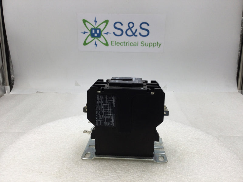 Eaton C25DNF330 Definite Purpose Contactor 30 Amp 3 Pole 115-575V w/120 VAC Coil