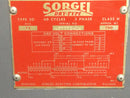 Sorgel Dry-Type X67773-14 Type SO 60 Cycles 3 Phase Class H 75KVA 480V Transformer
