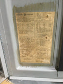 GE General Electric THFP366 600 Amp 600v 250VDC Indoor Type QMR Fusible Panelboard Unit