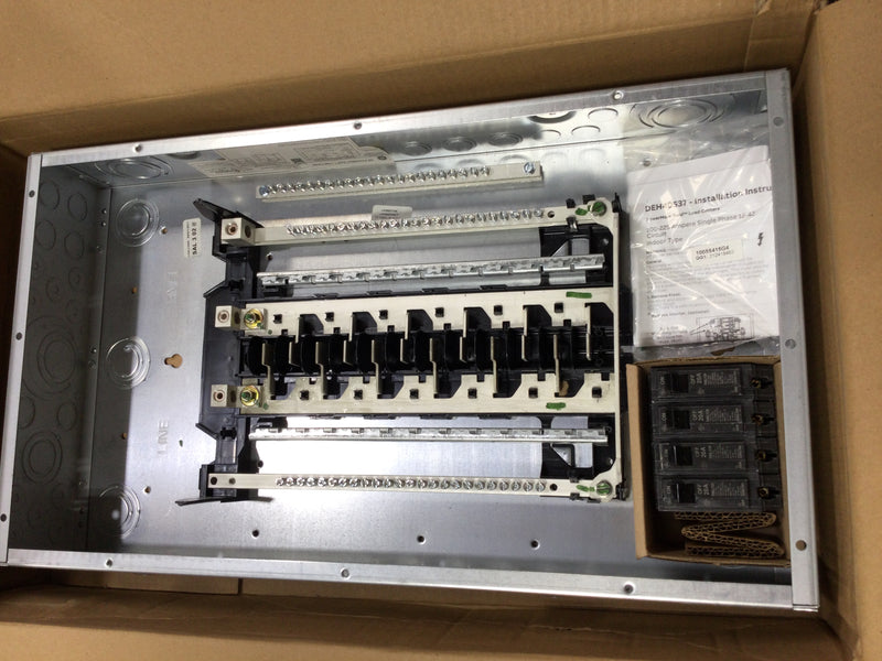 GE TLM2412CCUG1K 125 Amp 24 Space 120/240V Indoor Main Lug Load Center