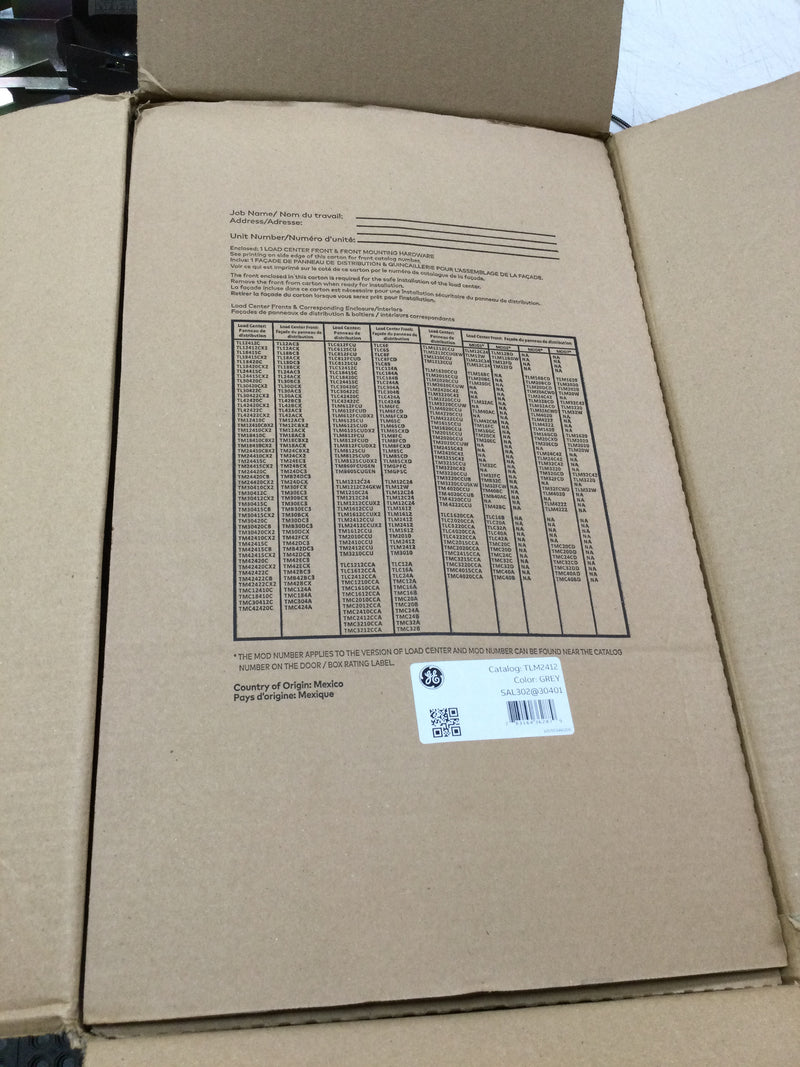 GE TLM2412CCUG1K 125 Amp 24 Space 120/240V Indoor Main Lug Load Center