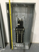 Square D NQODQ2 225 Amp Panelboard 240V Main Breaker 3 Phase 4 Wire 44" x 20" MHC44S