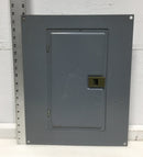 Square D QOC16US 16 Space 120/240V Panel Door Only w/Main 18" x 14 1/4"