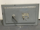 GE General Electric THFP365 Fusible Panel Board Switch 400 Amp 600v 250VDC 3 Phase Indoor Type QMR
