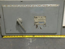 GE General Electric THFP365 Fusible Panel Board Switch 400 Amp 600v 250VDC 3 Phase Indoor Type QMR
