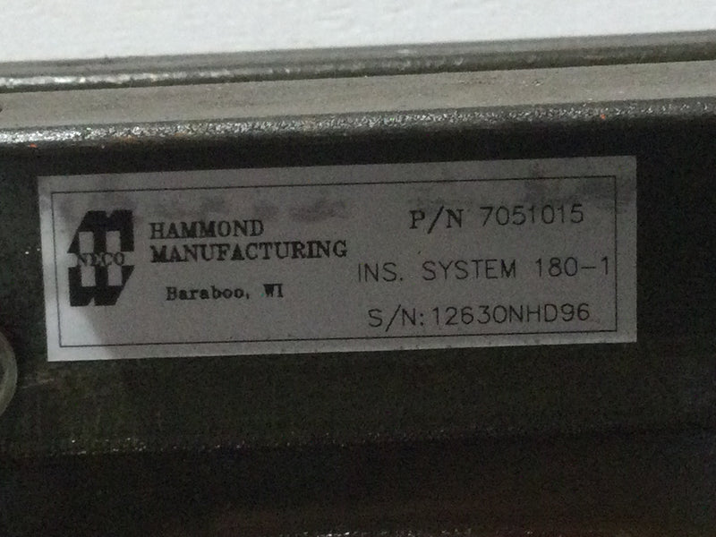 Hammond Mfg 250 Amp Current Transformer System 180-1 Current Transformer