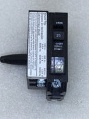 Square D QOB1201021 20 Amp 1 Pole 120/240V Circuit Breaker w/ Shunt Trip