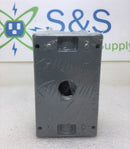 Red Dot IH3-1-LM Three Hole 1/2" Threaded Single Gang Surface Mount Outlet Box