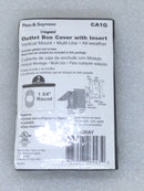 Pass & Seymour CA1G Weatherproof Toggle Switch Outlet Box Cover with Insert
